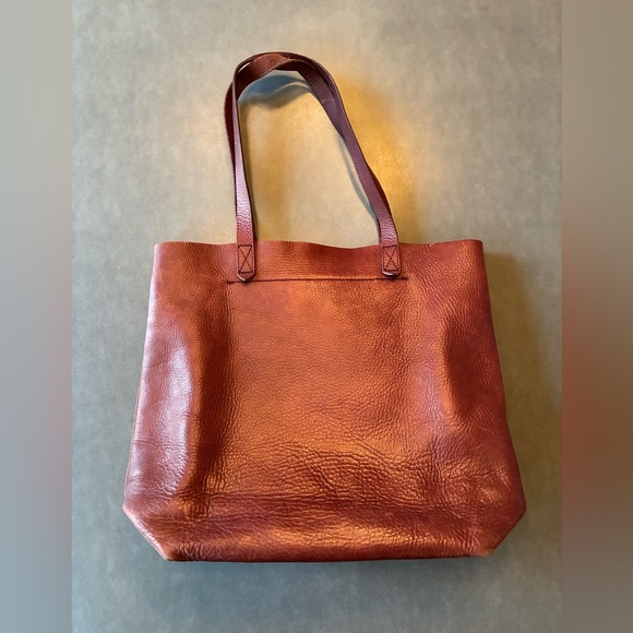 Madewell Medium Transport Tote Dark Cabernet - Picture 3 of 15